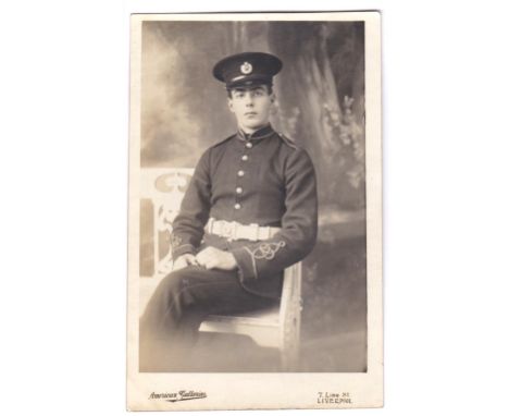 Royal Engineers WWI-Fine RP seated portrait, American Galleries, Liverpool