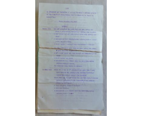 Surrey Woking "Hart Hill" inventory and Valuation from W F Hunt to Thomas R Gabrial; also property particulars details of dil