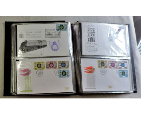 Great Britain 1977 Silver Jubilee Collection of 90+ covers and First Day Covers, Aerogrammes, letter cards.  A Concorde, good