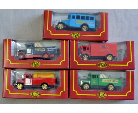 Corgi(5)-Cameo-Royal Mail-Gaymers-Shell petroleum-Suttons Seeds-Osram Lamps-all in original boxes excellent condition
