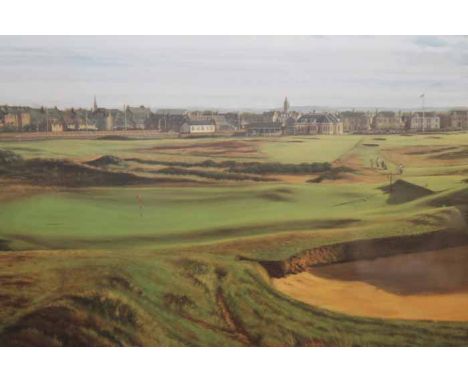GRAEME W BAXTER, PRESTWICK
signed print, mounted, framed and under glass
