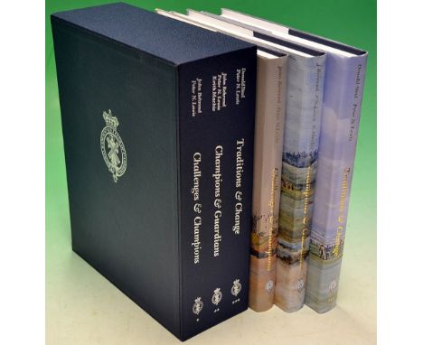 Royal and Ancient Golf Club St Andrews Trilogy  - "Challenge &amp; Champions 1754-1883" first published in 1998 by John Behre