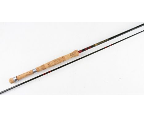 Bruce and Walker Hexagraph  Light Line trout fly rod - 10ft 2pc line 4-6#, with fuji style butt guide - lightly used in mob