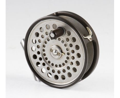 Hardy The St Aidan alloy salmon fly reel, spare spool lines