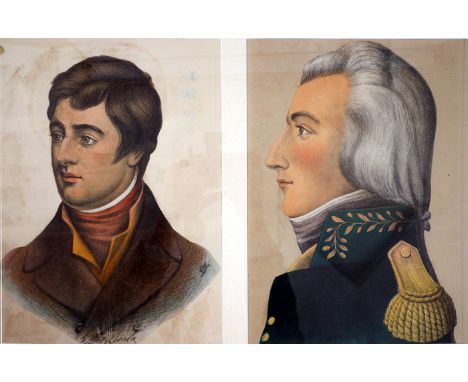 1880s United Irishmen newspaper supplements, prints of Charles Stewart Parnell, John Dillon and Dr Croke. Together with a pri
