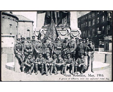 1916 Rising postcards A part set of nine Valentine's postcards of 'The Sinn Fein Rebellion in Ireland' in Valentine and Sons 