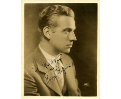 DOUGLAS MELVYN: (1901-1981) American actor, Academy Award winner for Best Supporting Actor in 1963 for his role as Homer Bann