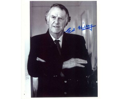 HILLARY EDMUND: (1919-2008) New Zealand mountaineer, the first man, with Tenzing Norgay, to reach the summit of Mount Everest
