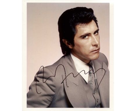 FERRY BRYAN: (1945- ) English singer and songwriter. Signed colour 8 x 10 photograph of the dapper Ferry in a head and should