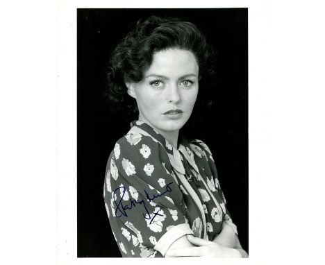 ACTRESSES: A good selection of signed 8 x 10 photographs and a few slightly smaller by various film, television and stage act