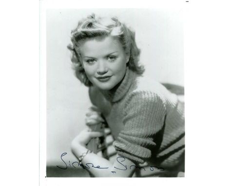 ACTRESSES: A good selection of signed 8 x 10 photographs by various film actresses comprising Laura Dern, Ann Blyth, Vivian B