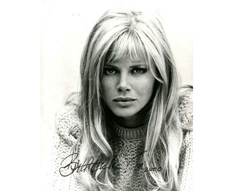 EKLAND BRITT: (1942- ) Swedish Actress and Model, portrayed Bond girl Mary Goodnight in The Man with the Golden Gun (1974). A