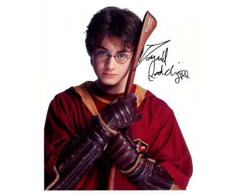RADCLIFFE DANIEL: (1989 -) British Actor, best known for his portrayal of Harry Potter in the Harry Potter film series. Signe