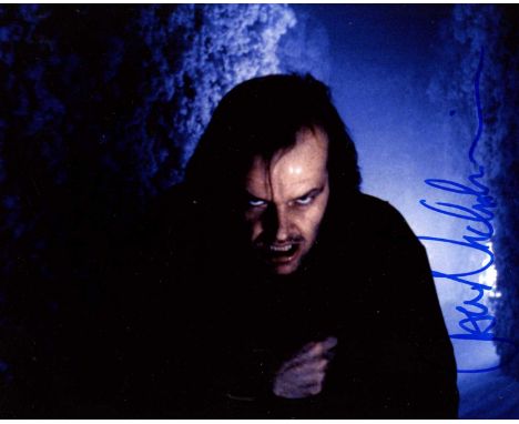 NICHOLSON JACK: (1937- ) American actor, Academy Award winner. Signed colour 10 x 8 photograph of Nicholson in a dramatic hea