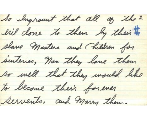ALI MUHAMMAD: (1942-2016) American boxer, World Heavyweight Champion. Portion of an autograph MS, unsigned, one page, oblong 