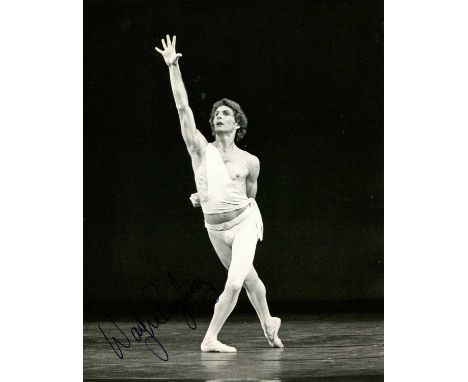 BALLET: A good selection of signed 8 x 10 photographs and very slightly smaller (1) by various ballet dancers comprising Alic