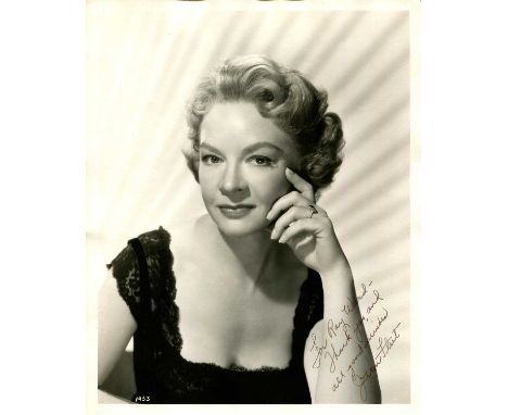 VAN FLEET JO: (1915-1996) American actress, Academy Award winner. A good vintage signed and inscribed 8 x 10 photograph of th