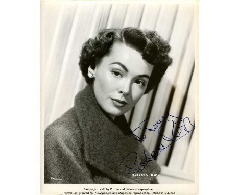RUSH BARBARA: (1927-2024) American actress, remembered for her role in the American science fiction film It Came from Outer S