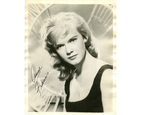 FRANCIS ANNE: (1930-2011) American actress, remembered for her ground-breaking role as Altaira ´Alta´ Morbius in the American