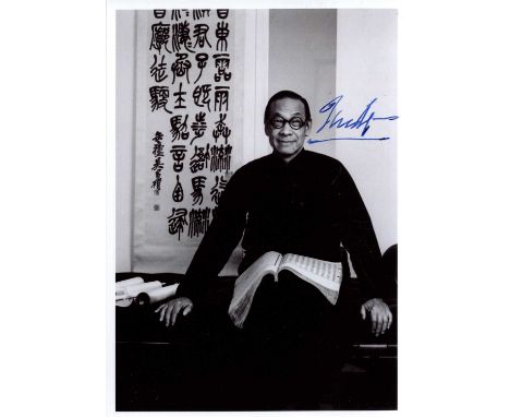 PEI I.M.: (1917-2019) Chinese-American Architect. Some of his major projects include the John F. Kennedy Library in Massachus