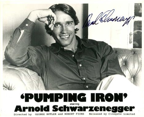 SCHWARZENEGGER ARNOLD: (1947- ) Austrian-American actor, a former politician and bodybuilder who was a seven-time Mr. Olympia