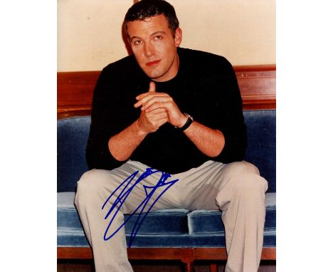 AFFLECK BEN: (1972- ) American actor and film director, Academy Award winner. Signed colour 8 x 10 photograph of the young ac