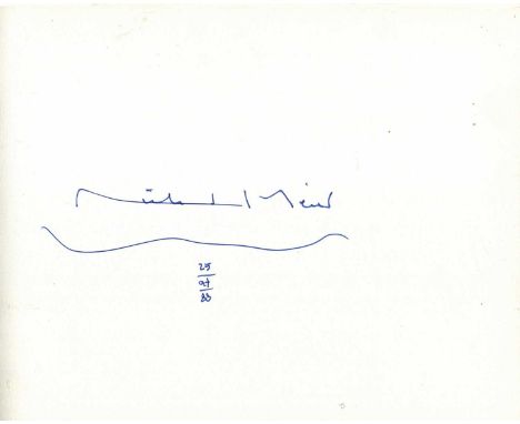 AUTOGRAPH ALBUM: A good leatherbound small oblong 4to autograph album containing over 60 signatures (many of them good exampl
