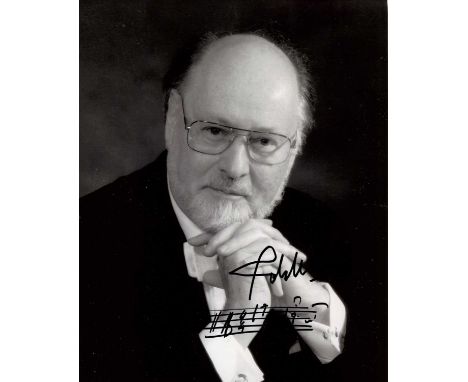 WILLIAMS JOHN: (1932- ) American Composer and Conductor. Academy Award winner, being the second most-nominated individual aft