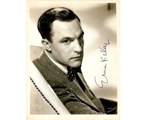 KELLY GENE: (1912-1996) American dancer, actor, singer and choreographer, the recipient of an Honorary Academy Award. An exce