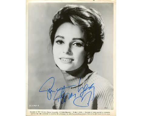 STRASBERG SUSAN: (1938-1999) American actress. Signed 8 x 10 photograph, the original vintage Columbia Pictures Corporation p