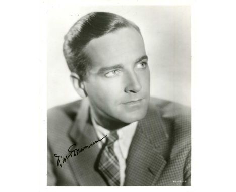 MANNERS DAVID: (1900-1998) Canadian-American actor, remembered for his portrayal of the English solicitor John Harker in the 