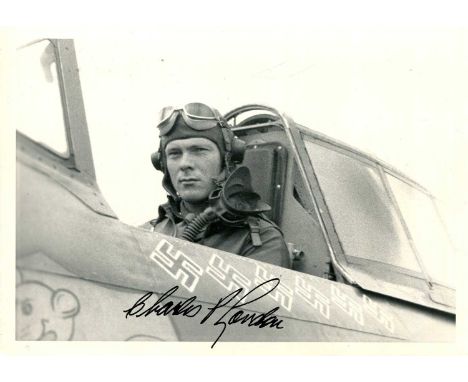 AMERICAN FIGHTER ACES: Selection of signed printed images of various sizes (8 x 9 and smaller), evidently neatly removed from