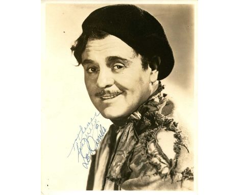 CARRILLO LEO: (1880-1961) American actor, remembered for his role as Pancho in the American Western television series The Cis