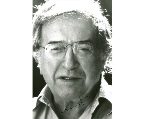 BERIO LUCIANO: (1925-2003) Italian composer. Signed 5 x 7 photograph of the composer in a close.up head and shoulders pose. S