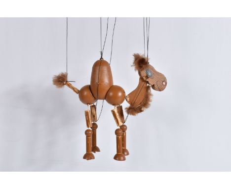 A BOXED PELHAM ANIMAL PUPPET, Camela the Camel, appears complete and in fairly good condtion with only minor marking, paint l