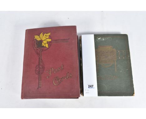 POSTCARDS, two albums containing approximately 492* early 20th century BIRTHDAY Postcards (Edwardian - 1930's with exceptions