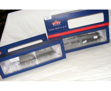 Boxed Bachmann locomotive and tender and one other