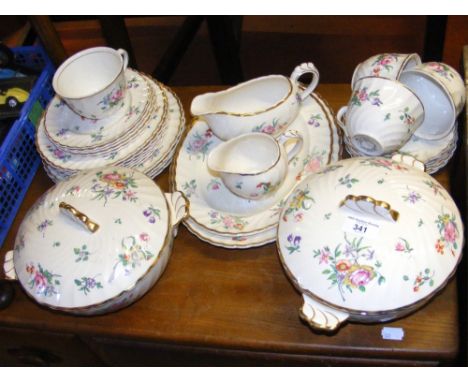 A Clarice Cliff - Newport Pottery - part dinner service