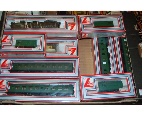 Ten boxed Lima 00 gauge coaches and wagons, to include; Southern Region brake van, Southern Region No.305365 restaurant car e