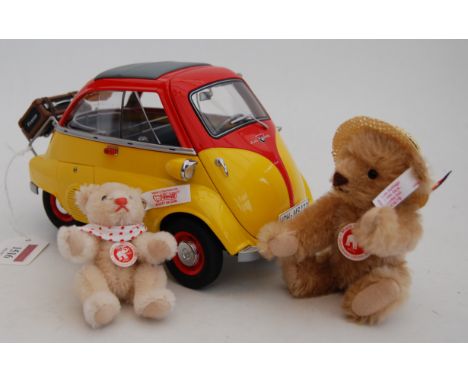 A Steiff Isetta set 2006, No.656156, limited edition 0678/1500, with original box