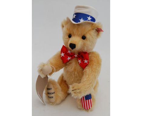 A Steiff First American Teddy, No.667183, limited edition No.7439