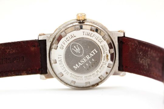 maserati official timepiece