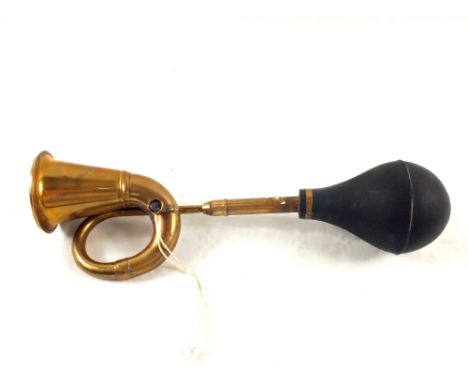 A Brass car horn