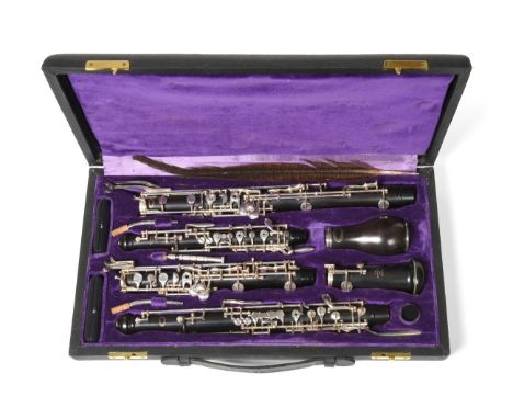 Oboe And Cor Anglais, Oboe: bell stamped T W Howarth &amp; Co. London, main joints stamped 'Howarth London' with matching num