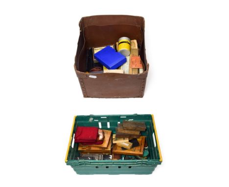 Various Darkroom Equipment And Camera Parts