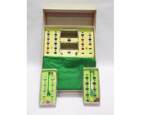 Subbuteo table soccer game&nbsp;'Continental Club' edition, boxed and a quantity of Subbuteo equipment&nbsp; Condition Report