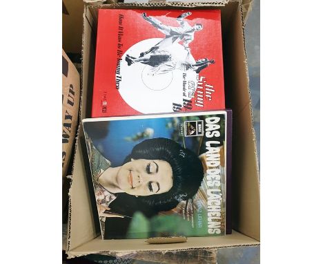Large quantity of long playing records including pop, classical, easy listening, etc (2 boxes) 