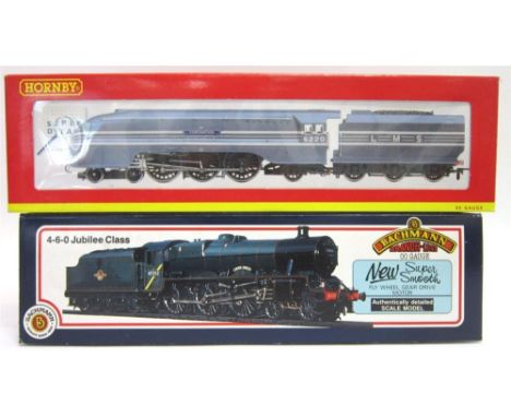 [OO GAUGE]. TWO L.M.S. LOCOMOTIVES comprising Hornby No.R2206, L.M.S. Coronation Class 4-6-2 tender locomotive 'Coronation', 