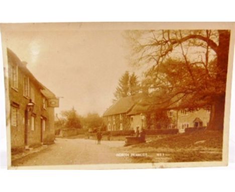 POSTCARDS - SOMERSET Approximately fifty-five cards, including real photographic views of West Hill from Mill Street, Wincant