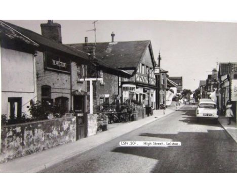 POSTCARDS - NORFOLK, SUFFOLK & ESSEX Approximately 230 cards, including real photographic views of Water Street, Lavenham; Th